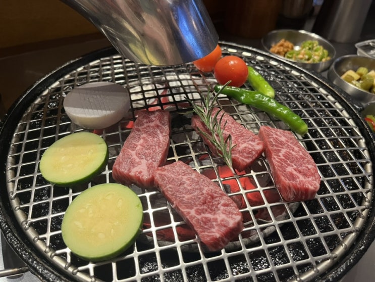  내돈내산 정자맛집 ‘우상 화로구이’ 고급 소고기