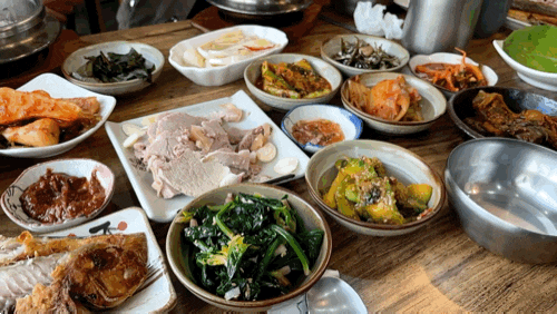  서귀포 동홍동 '민들레 정식' 집밥같은 푸짐함이 가득한 한상!
