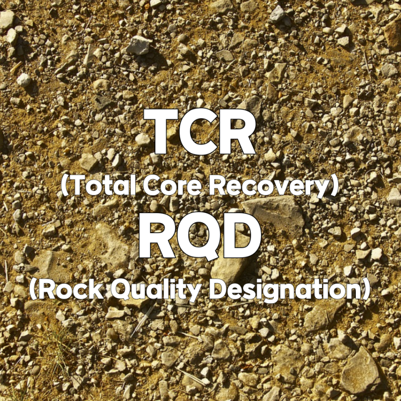 지반조사서의 TCR, RQD에 따른 암반의 분류 : 네이버 블로그
