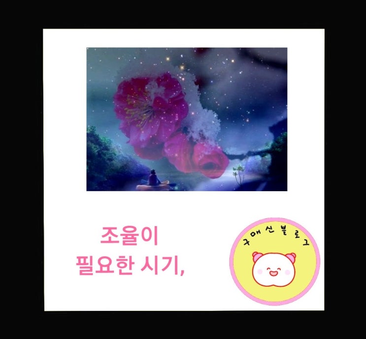  조율이 필요한 시기..