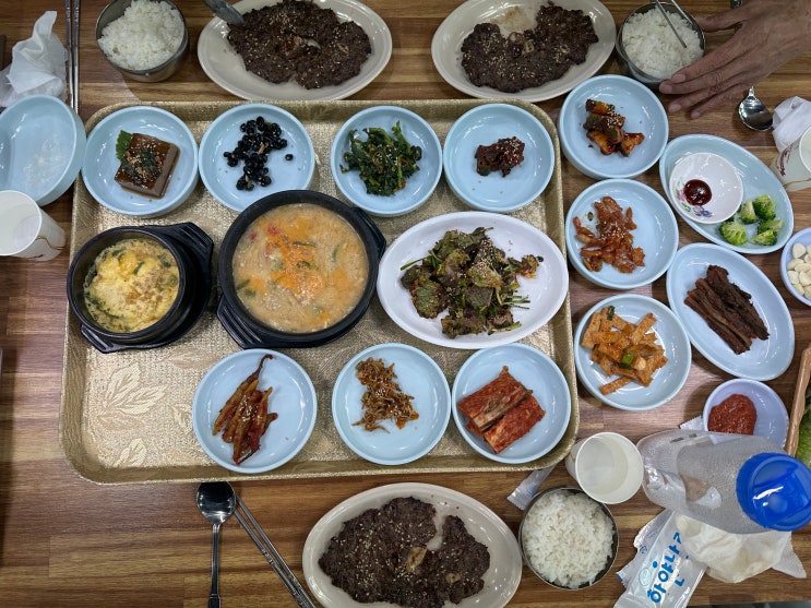여수 현지인 맛집 “동원떡갈비” (한우떡갈비 정식)