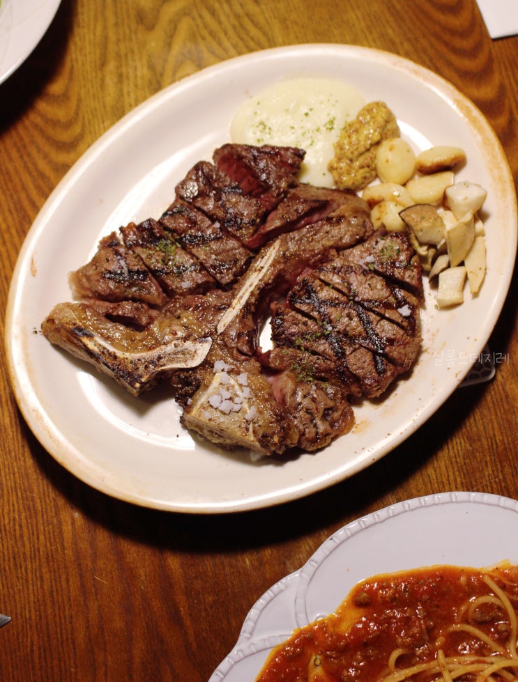 서울숲 맛집 비스트로 성수 티본스테이크 파스타 세트