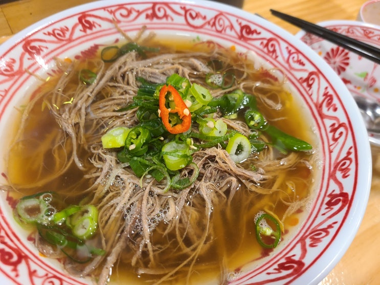  쌀국수 맛집-추워지는 겨울, 깊어지는 국물 [월미당 충남대점]