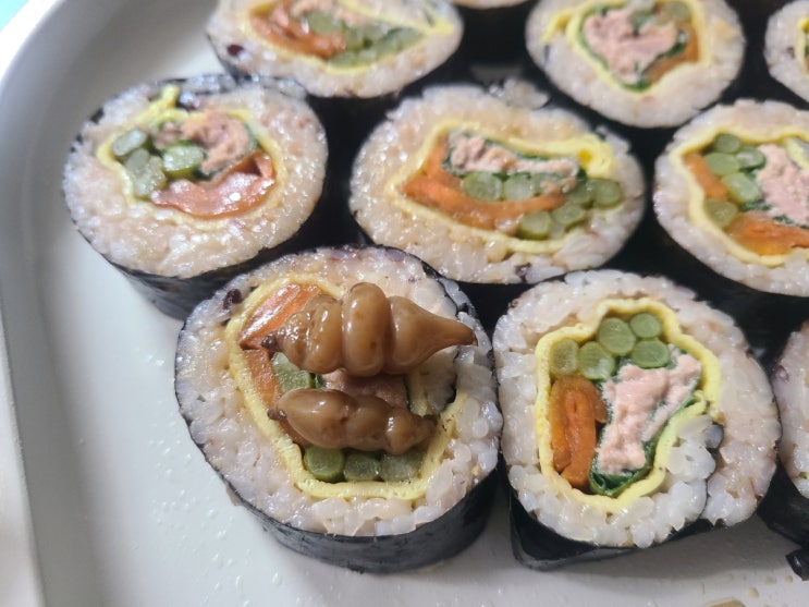  냉장고 털기 요리 - 편하게 해먹는 집 김밥
