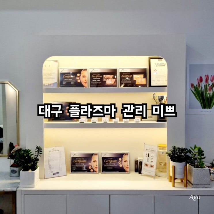  대구 플라즈마 관리 미쁘 feat 마음에 쏙듬 주의보