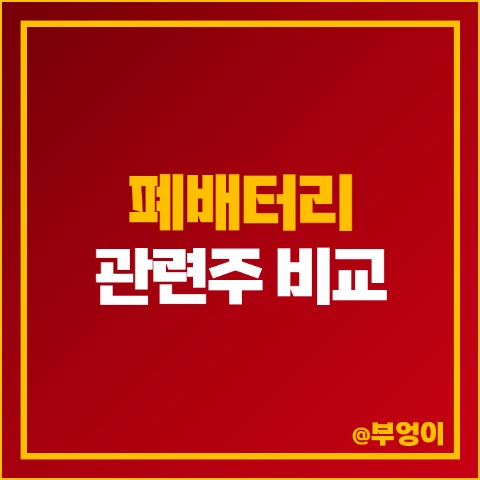 폐배터리 관련주 전기차 배터리 대장주 LG에너지솔루션 주가 폐배터리 관련주 전기차 배터리 대장주 LG에너지솔루션 주가