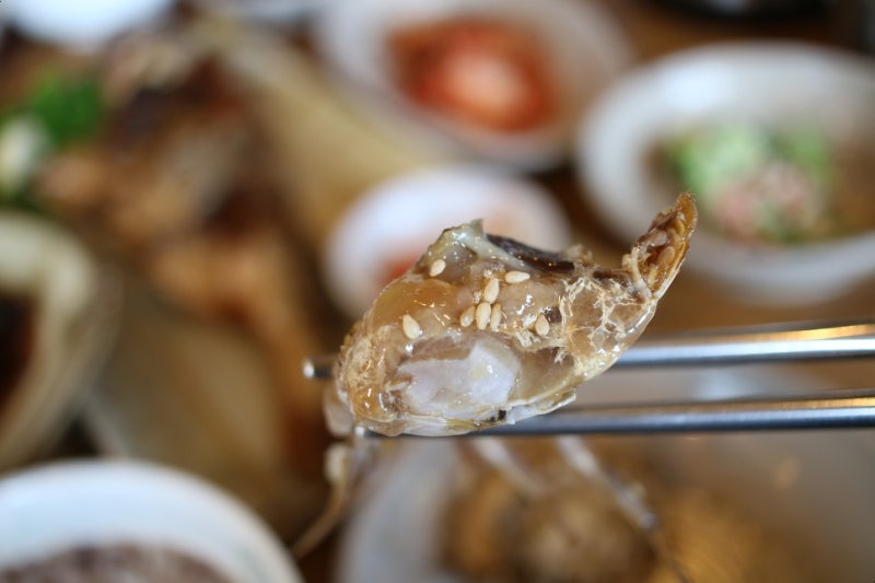 쯔양몇끼 제주도편 보리굴비 돌게장 꿈낭밥집 제주 애월 맛집