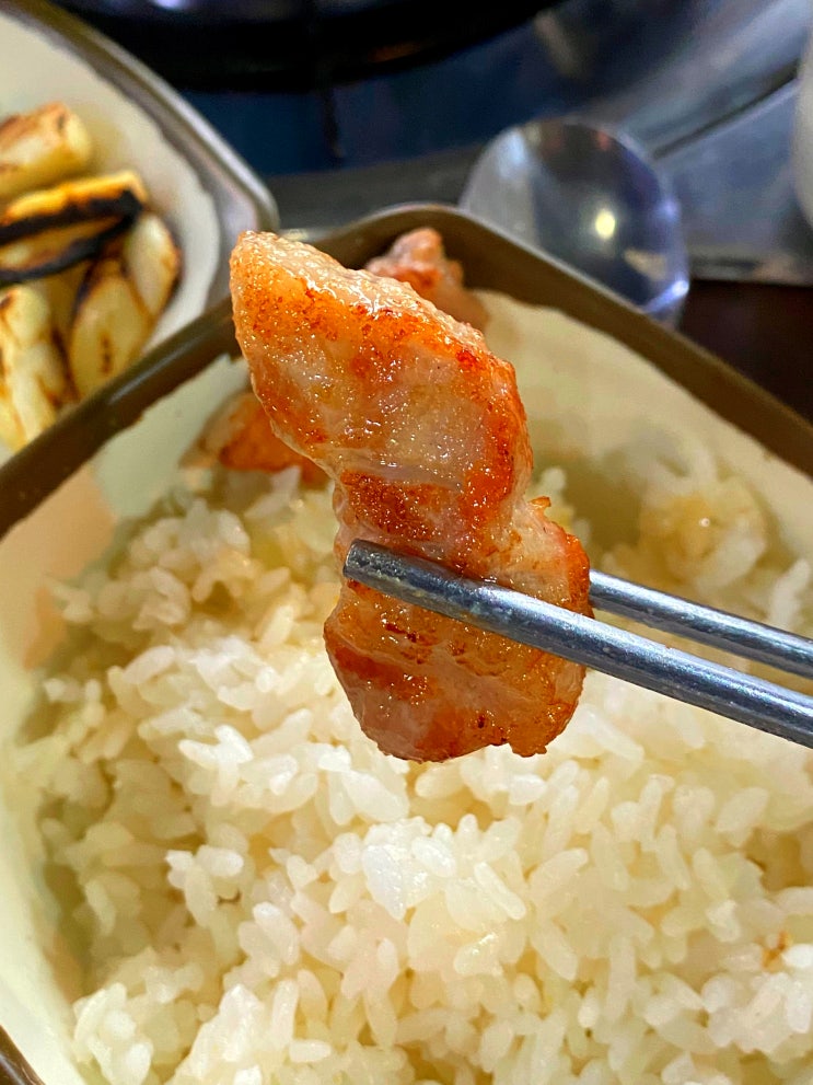  대전 낭월동 고기 맛집 '예손백탄'(떡볶이,칼국수까지)