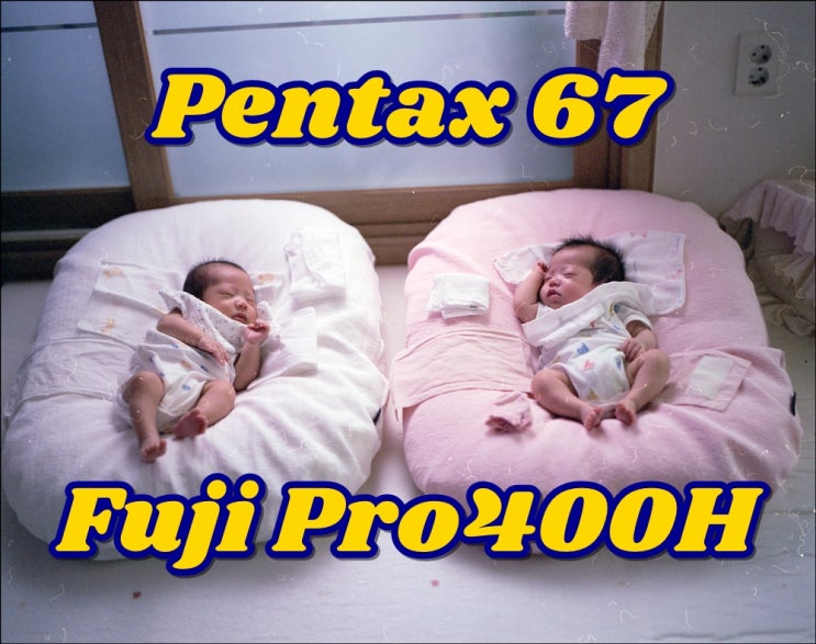 펜탁스67 (Pentax67)  후지 프로400h (Fuji Pro400H)  쌍둥이 남매 육아는 언제나 다이나믹하다.