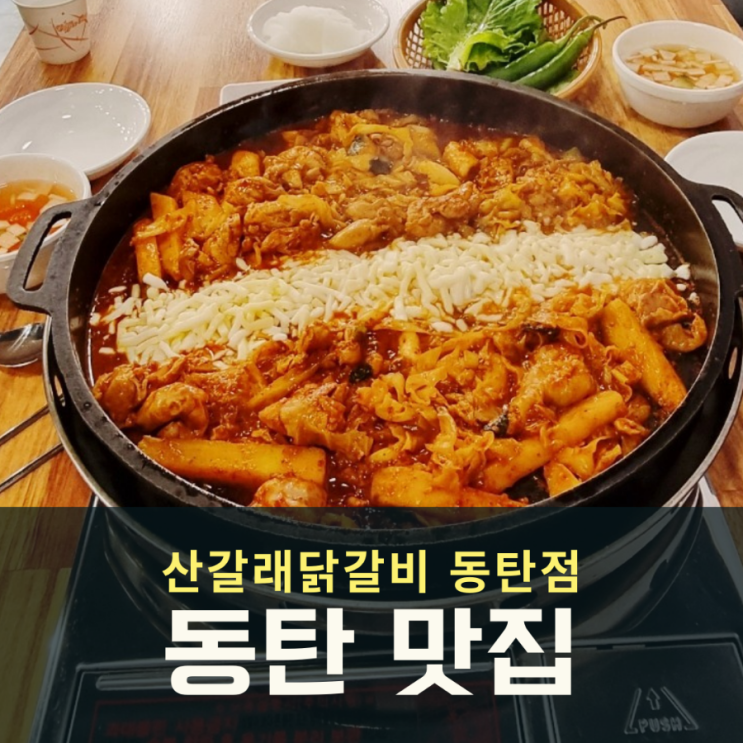  자주가고 싶은 동탄 맛집 노작공원 산갈래닭갈비
