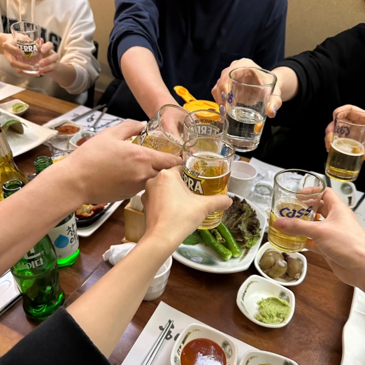  2023년 송년회 가족모임 추천 엄마의 마음을 사로잡은 일식집 춘천 해마 사시미코스 룸 예약 리뷰.