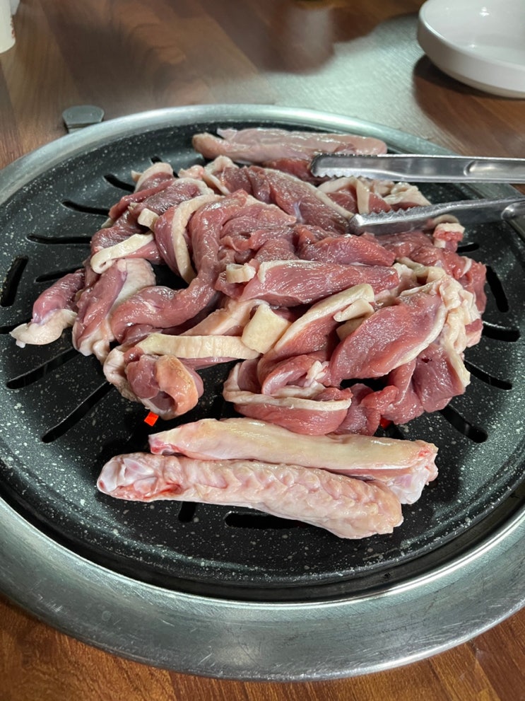  [경기 남양주 맛집] 숨어있는 애견동반가능한 깔끔하고 담백 오리고기 ‘밤듸농원’