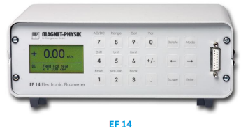  마그넷피직스, Magnet physik, Fluxmeter 헬름홀츠 코일을 사용하여 자석의 전체 자속밀도 및 자속값을 측정, EF-14 (거치형)