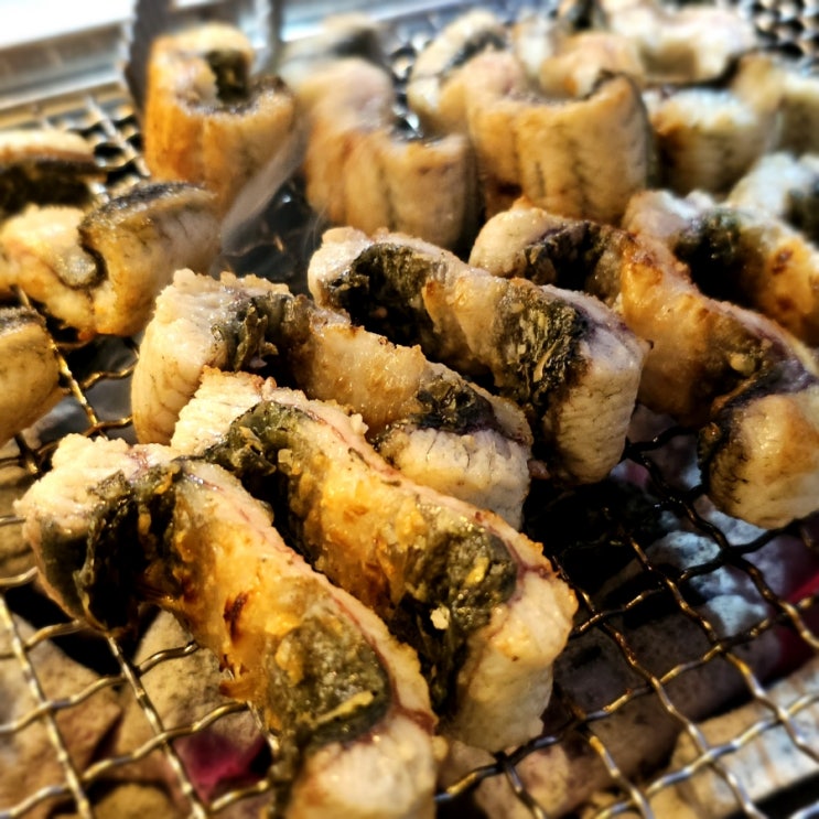  수원 탑동 맛집, 쫄깃하고 통통한 장어가 일품인 '민박사 민물장어 숯불구이'