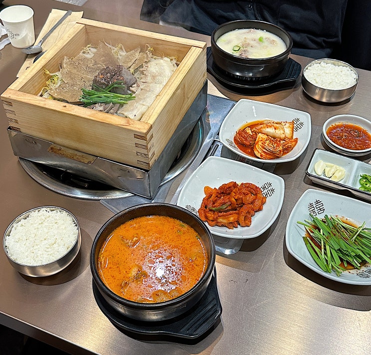 종합운동장역 잠실새내 순대국 맛집 정담옥 내돈내산 늦게까지 하는 곳