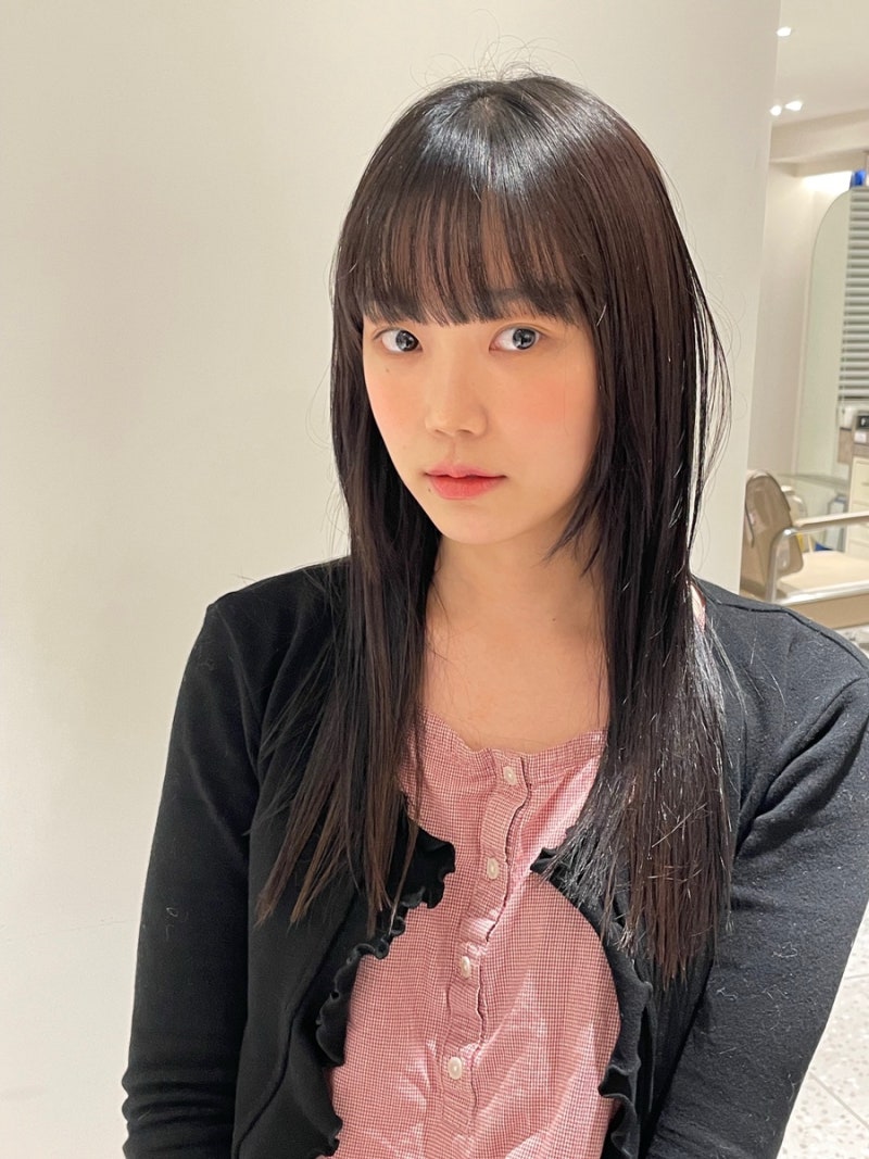 긴머리 슬릭펌은 선미한남 (feat. 풀뱅, 블럭컷) : 네이버 블로그, image size:800x1067