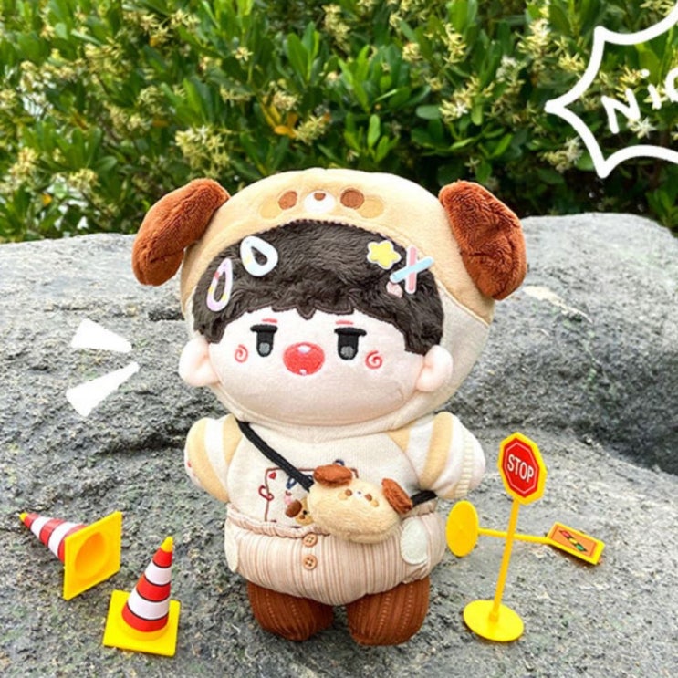  20cm 초콜릿 강아지 세트 인형옷 아이돌인형옷