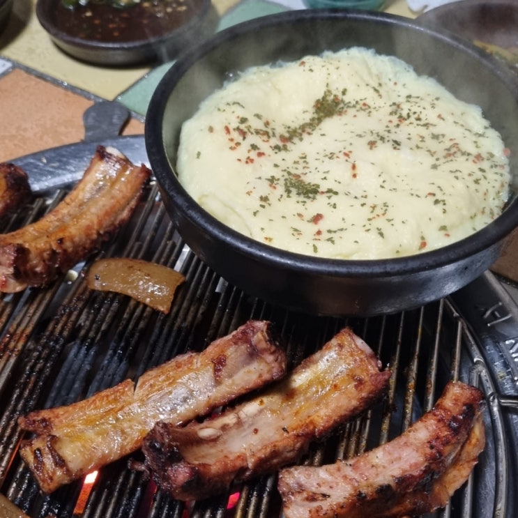  서산 호수공원 로컬 맛집 분위기 끝내주는 쪽갈비석쇠구이