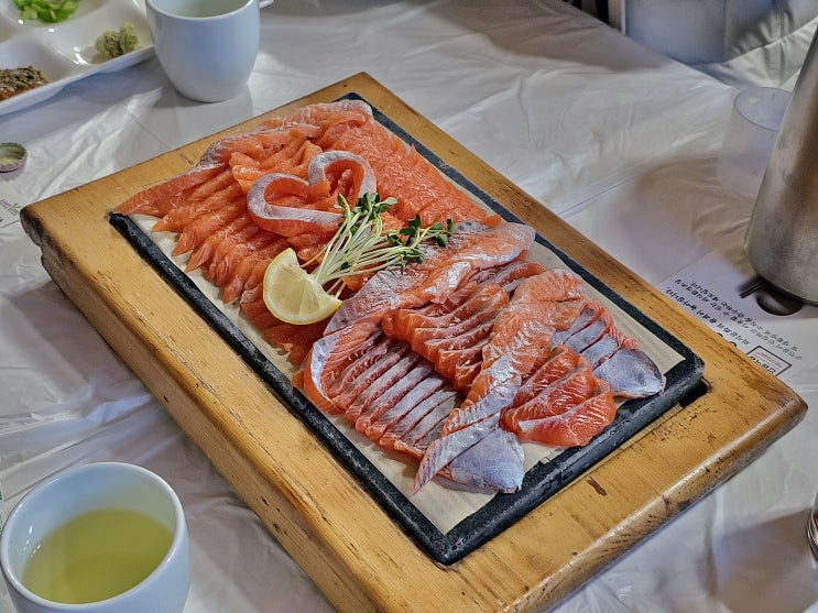  [평창 맛집] 메밀꽃사랑 & 송어회 - 정갈한 송어 한상