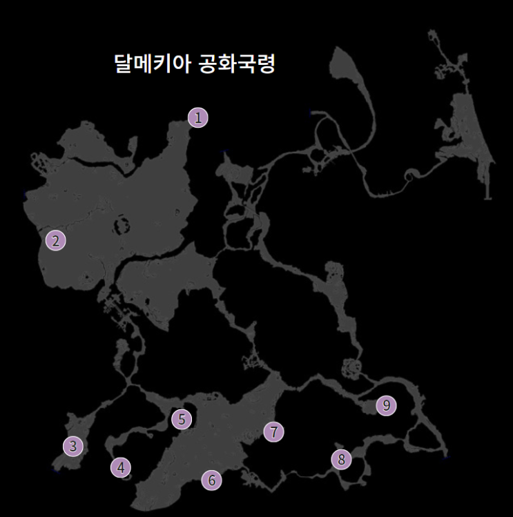  파이널 판타지 16 - 리스키 몬스터 위치 [ 달메키아 공화국령 ]