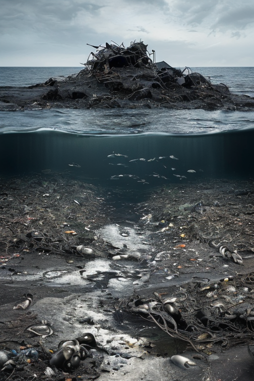  [Ai Greem] 환경 오염 085: Free commercially available images of Sea Pollution, Water Pollut.
