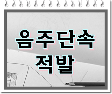 대구 음주단속 딱 한잔만 마셨지만 걸린 이유