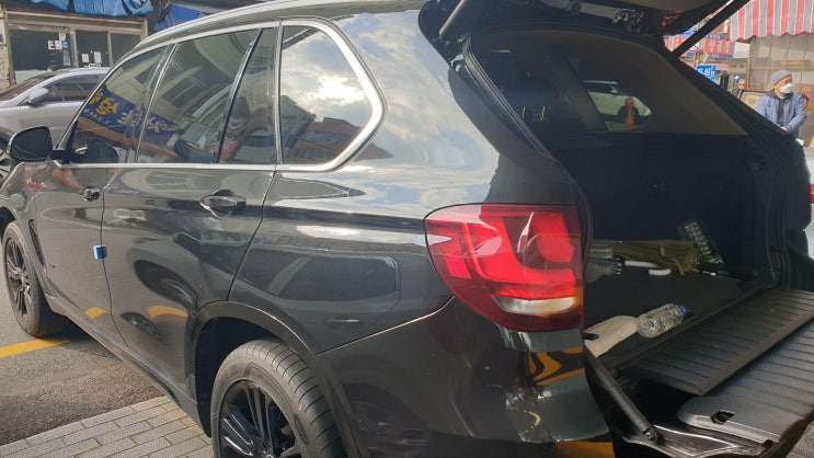  BMW X5 배터리 AGM 밧데리로 교체