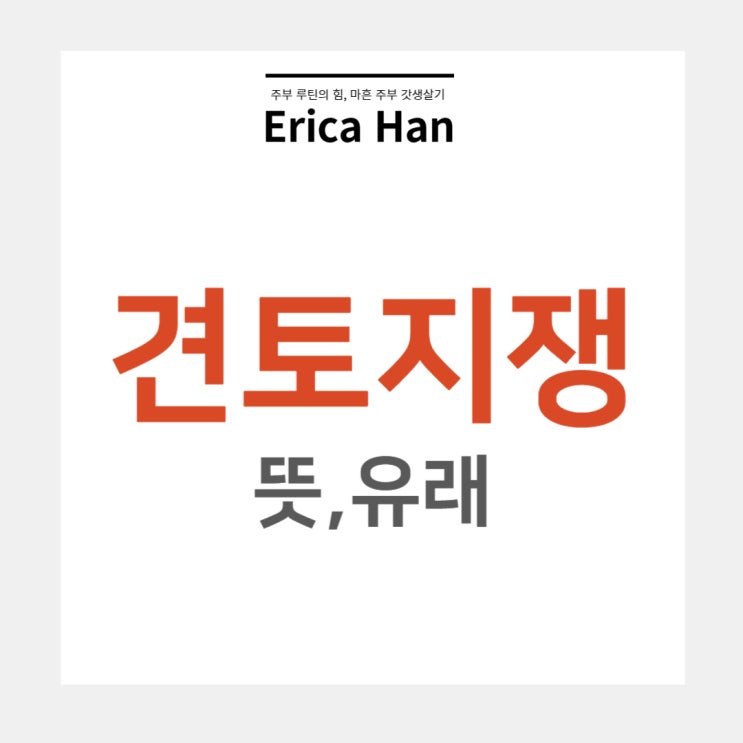  견토지쟁 뜻 유래 및 제삼자 이득 관련 한자 사자성어 고사성어 비슷한한자 어부지리