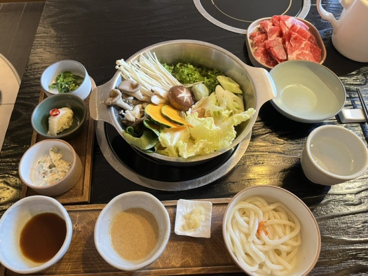  [대흥역 맛집] 고급진 샤브샤브 맛집 스키당 주말 점심 방문 후기