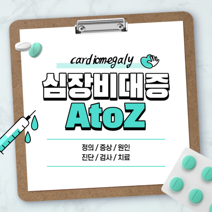  심장비대증 A to Z 【#치료 #약 #백신 #증상 #원인 #진단 #검사 #고양이 #강아지 #뜻 #정의】