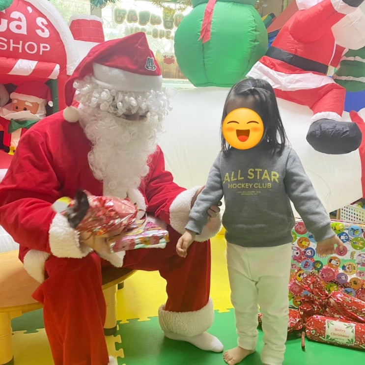  [꽉채운 34개월아기]산타를 만나다.