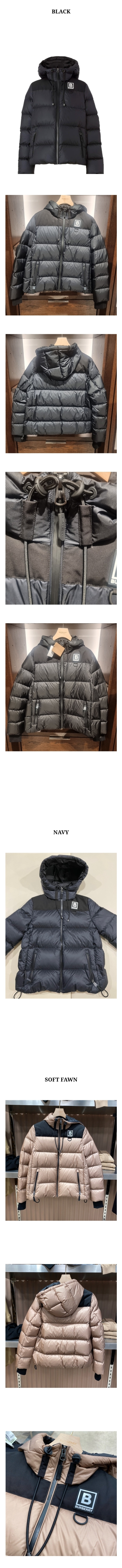  [BURBERRY]LEITH  레이 TB로고 패딩 자켓