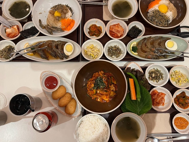  코엑스 파르나스 맛집 캐주얼한 삼성역 한식 추천 무월식탁 파르나스점