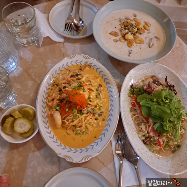  파주 운정 맛집 '알단테' 게살 파스타 - 또 생각나는 맛 (내돈내산)