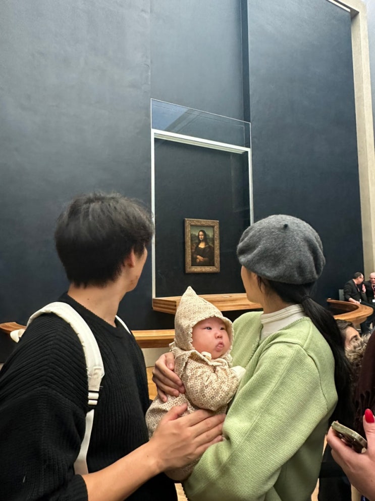  [프랑스 여행][르부르박물관]100일 아기와 우당탕탕 파리 루브르박물관 여행 (모나리자 위치, 유모차 대여 위치)
