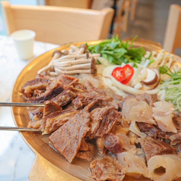  동작구 노량진역 맛집 / 한우 수육 고기가 맛있는 명인설렁탕 노량진점