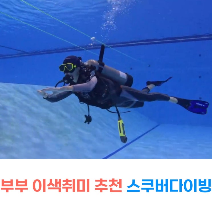  스쿠버다이빙 비용 체험 오픈워터 자격증 교육 (3일차)