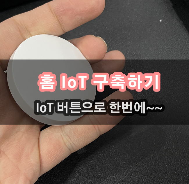  내돈내산 스마트홈 구축 시리즈 스마트버튼 사용하기