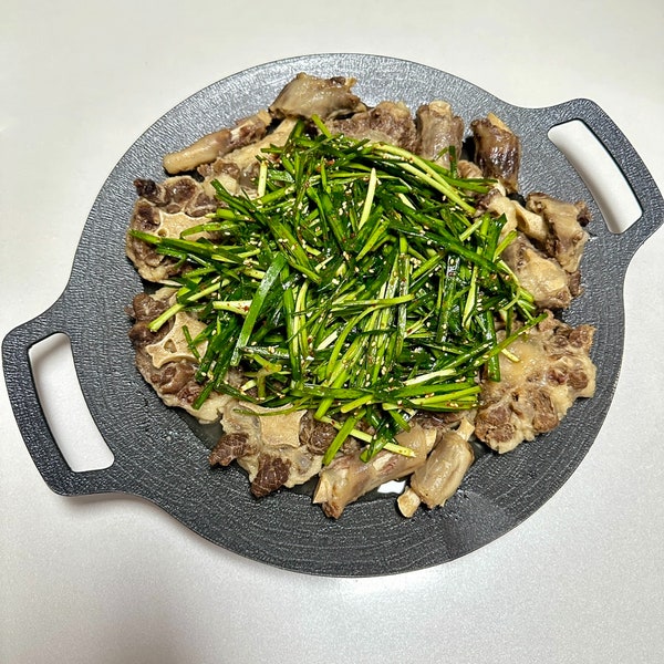  또니의 요리 부추무침과 잘 어울리는 소꼬리 알꼬리 찜 만들기 및 레시피