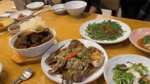  인천 송도 연말 모임 장소로 좋은 한정식 맛집 밥상편지