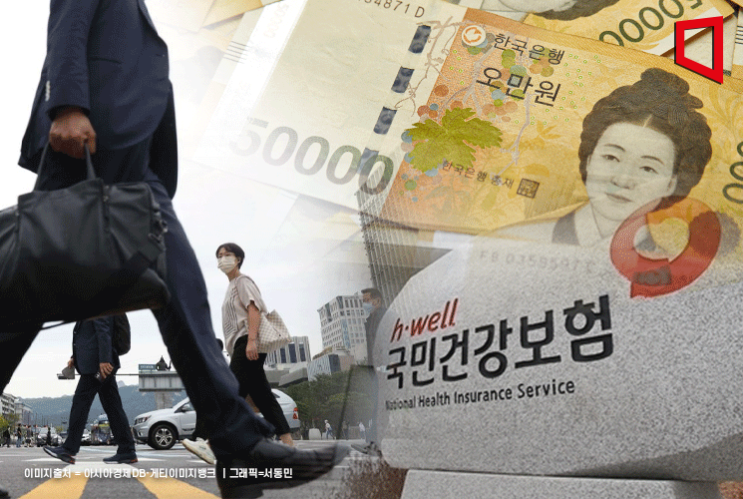 월급 1억2000만원 직장인, 내년 본인부담 건보료 월 424만원 월급 1억2000만원 직장인, 내년 본인부담 건보료 월 424만원