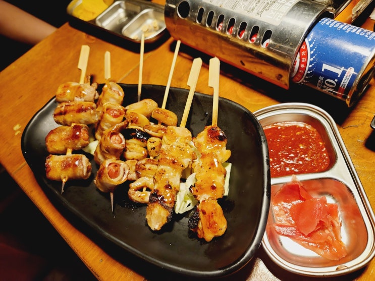  충정로 맛집 이자카야 토리덴 탄탄오뎅탕 꼬치단품
