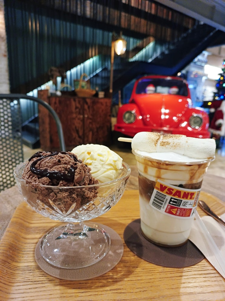  부산 사상구 야경이 예쁜 분위기 좋은 카페 VSANT_ 내돈내산