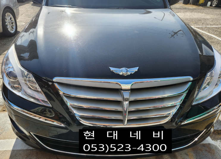  대구 제네시스BH DIS AVN 순정네비게이션 작동불량 블랙아웃 수리