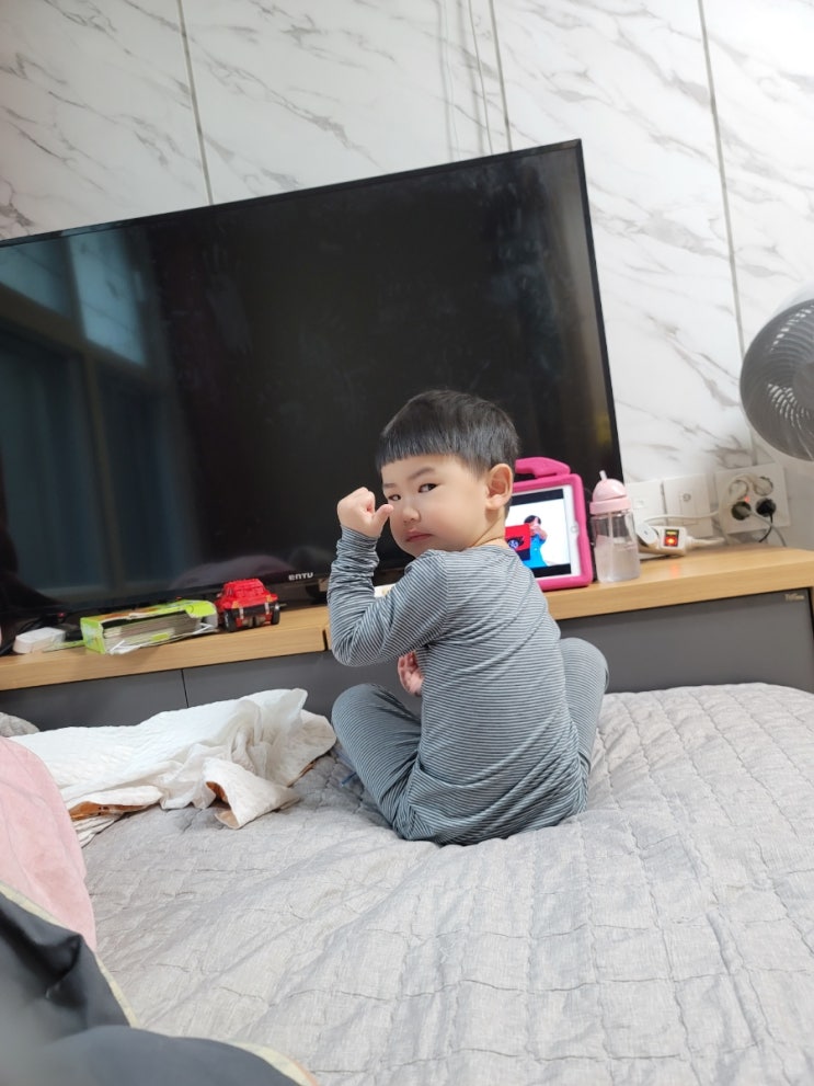  아빠의 육아블로그) 아빠육아일기 <눈이 왔어요>