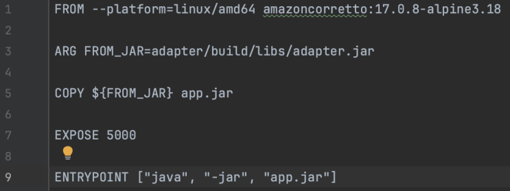  [Docker] Spring Boot App 도커 파일 작성 및 빌드