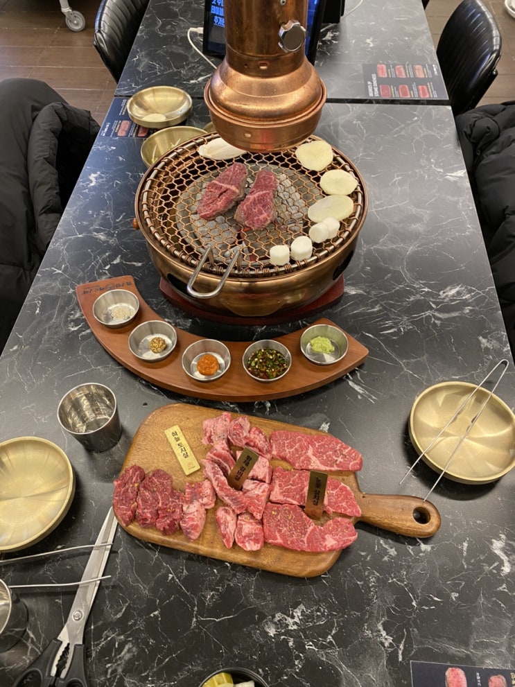  신갈오거리 맛집 ‘압구정화로구이’ 상갈동 회식하기 좋은 소고기집