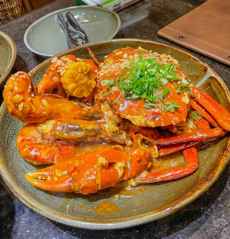  세부 제이파크 리조트 근처 맛집 - 더 크랩 식당 후기 알리망오 머드크랩 맛집