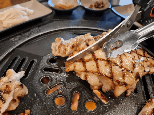  김해 진영 맛집 "팔각도 김해진영점" 정말 맛있는 숯불닭갈비 & 닭 특수부위 맛집
