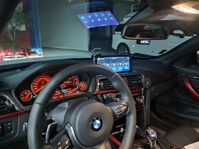 대전 BMW 4시리즈 420d 컨버터블 - 애플 카플레이 안드로이드 오토 튜닝